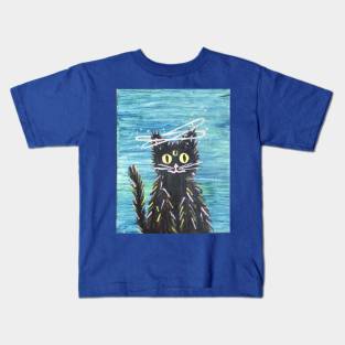 Alien Cat Kids T-Shirt